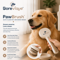 Borevique™ PawBrush Auto-Clean Pet Grooming Brush